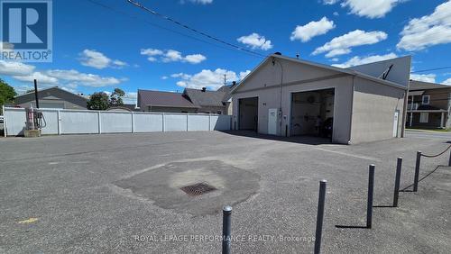 drive through back view