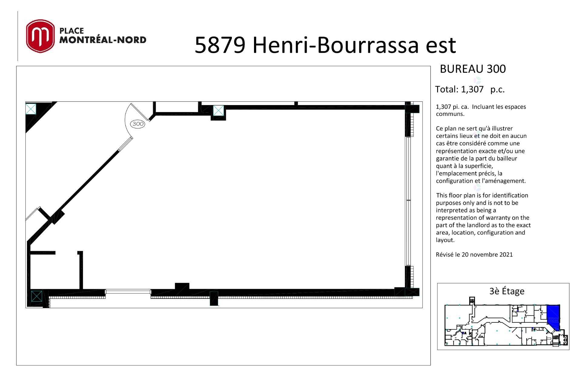 









5805

 - 5879


Boul. Henri-Bourassa E.

, 300,
Montréal (Montréal-Nord),




QC
H1G2V1


