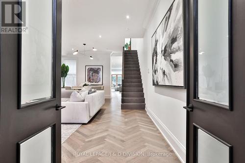 Classic entry to luxurious living space