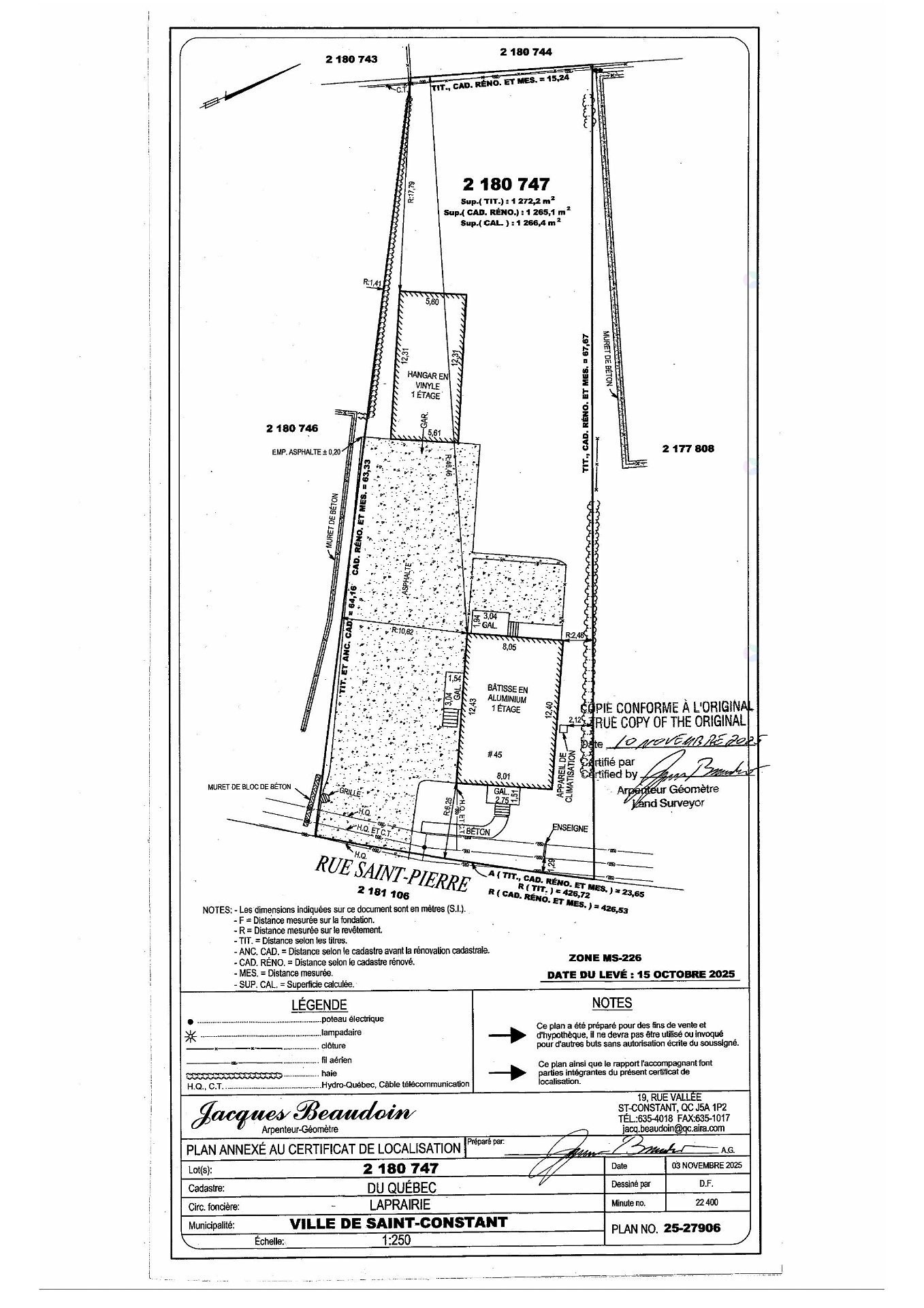 









45


Rue St-Pierre

,
Saint-Constant,




QC
J5A1E6

