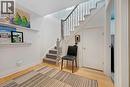 Stairs from Main Floor to Lower Level