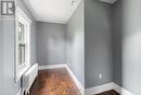 Could be a nursery, walk in closet or dressing rm