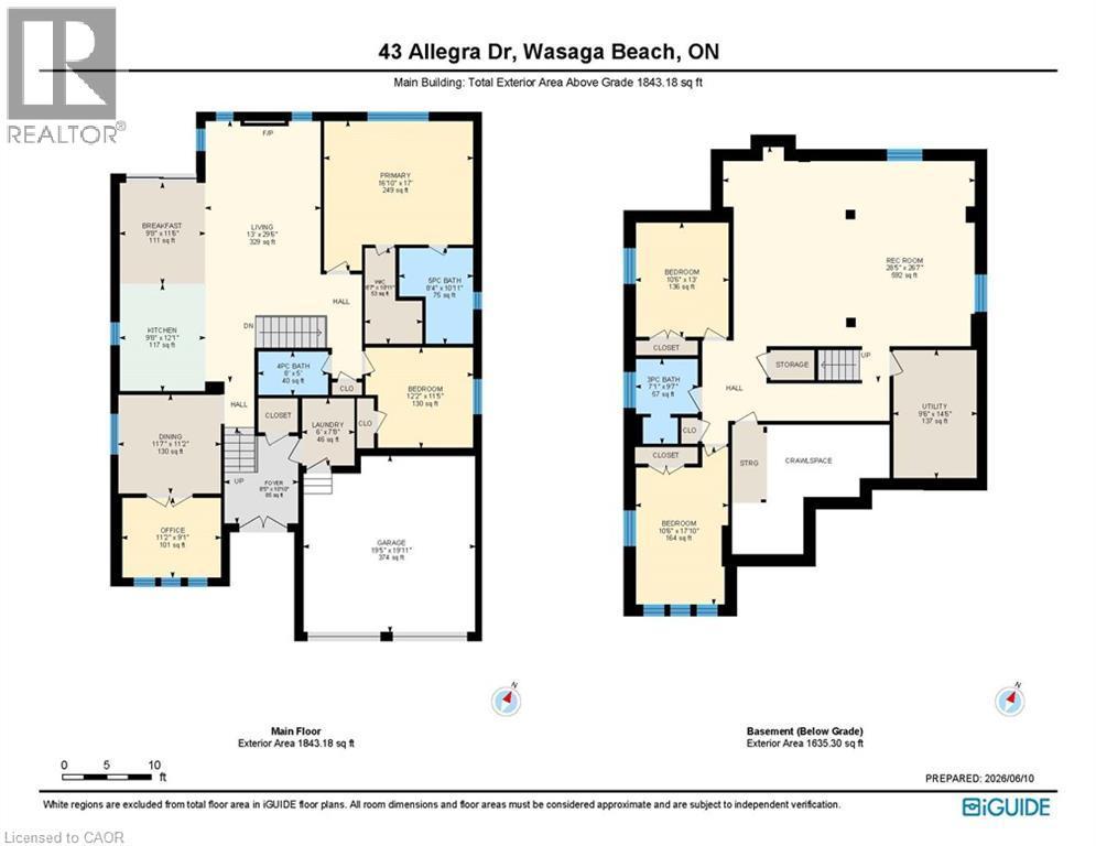 












43 ALLEGRA Drive

,
Wasaga Beach,




Ontario
L9Z0H1

