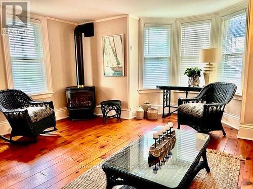 cozy gas fireplace in living room