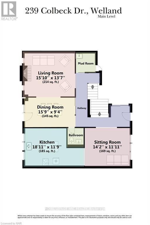 












239 COLBECK DRIVE

,
Welland (Coyle Creek),




Ontario
L3C7M3

