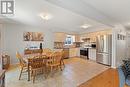 Spacious kitchen with dining room