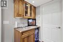 wet bar in the basement