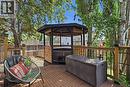 Hot tub with gazebo
