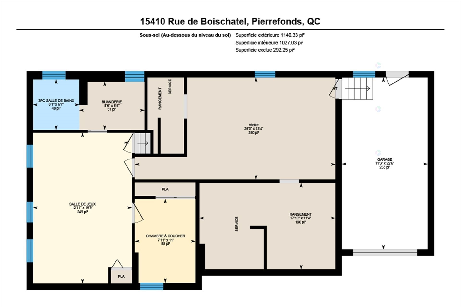 









15410


Rue de Boischatel

,
Montréal (Pierrefonds-Roxboro),




QC
H9H1Y8

