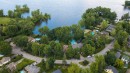 Accès au plan d'eau