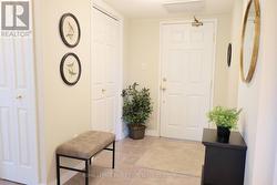 front hall entry and closet