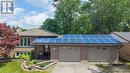 solar panels on roof