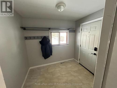 Spacious side entrance