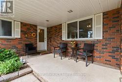 Welcoming covered front entry