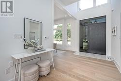 Sun-filled foyer