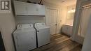 laundry/bath lower level