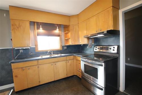Kitchen with appliances included