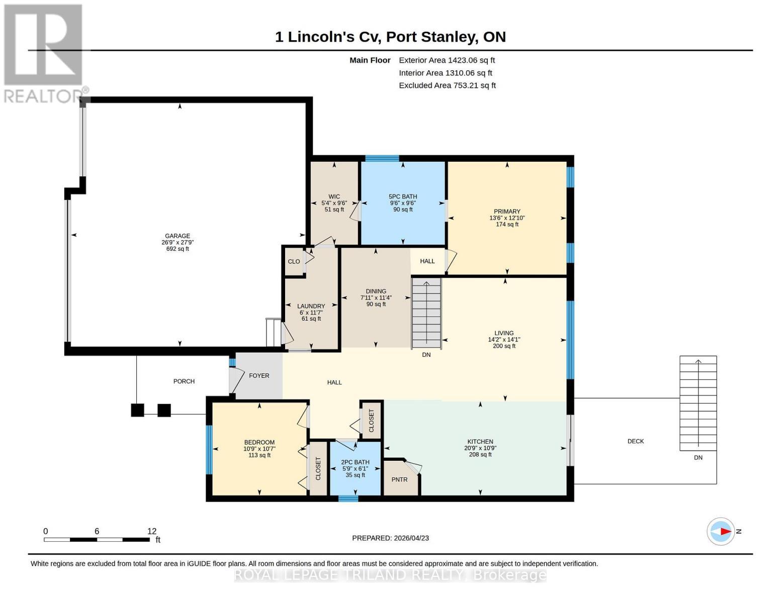 












1 LINCOLNS COVE STREET

,
Central Elgin,




Ontario
N5L0A8

