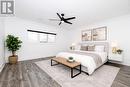 Primary Bedroom- virtually staged decor