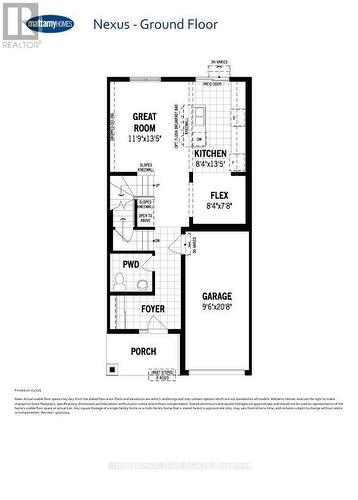 Photo provided to showcase builders finishes only.