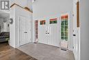 A warm welcoming foyer
