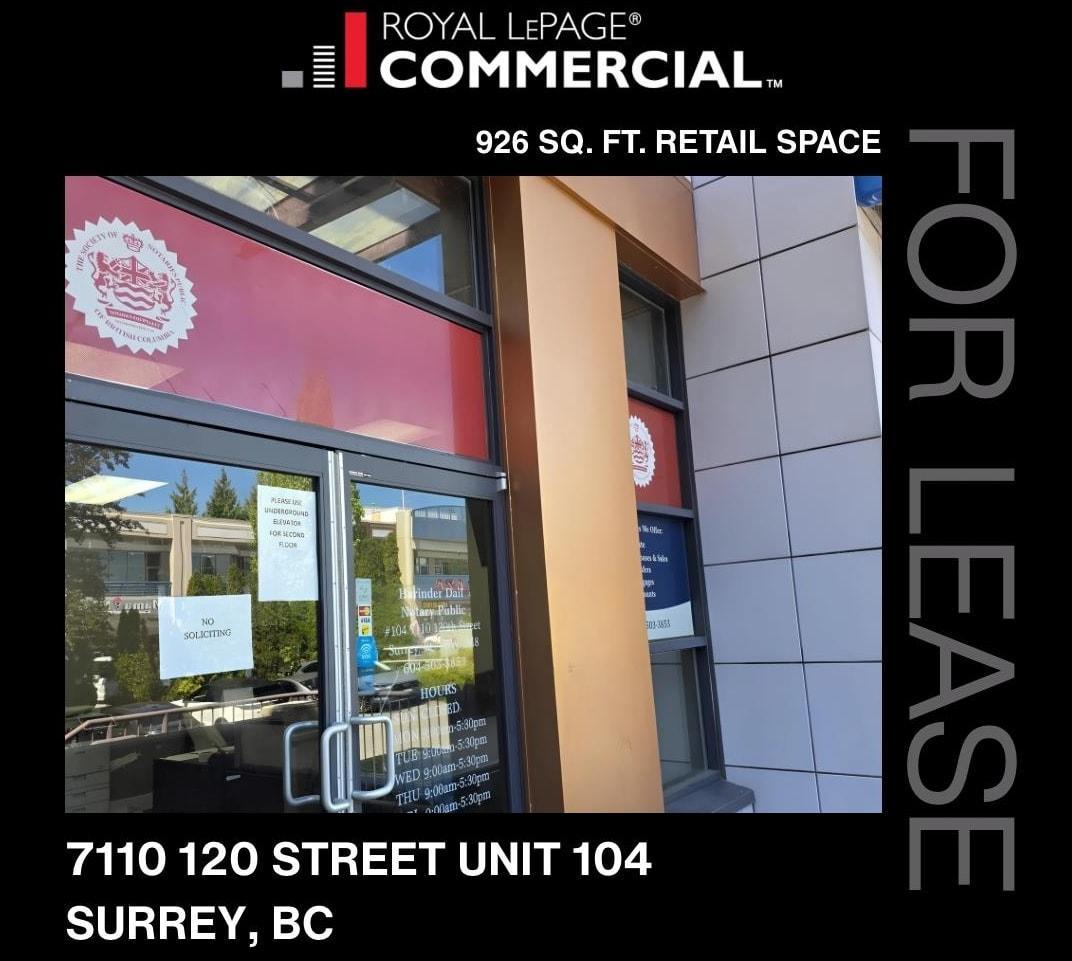 












104 7110 120 STREET

,
Surrey,




British Columbia
V3W3M8

