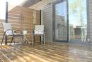Another view of the deck off the dining area.