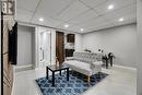 Spacious finished basement