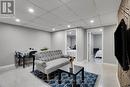 Spacious lower level with Eat in kitchen area