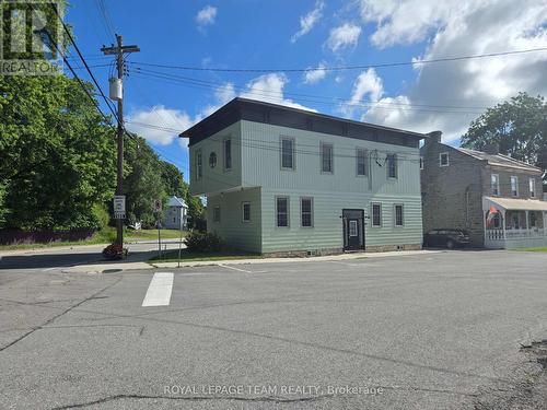 A landmark building in a prominent location