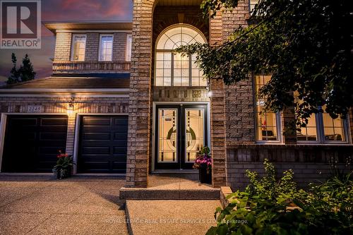An impressive and Grand Soaring Arched Porch