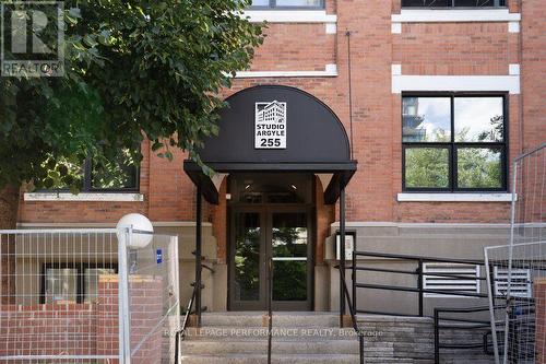 Front Entrance to Building
