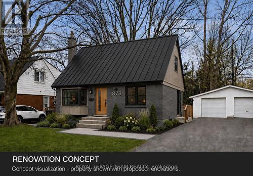 Virtually modified to show possible renovation.