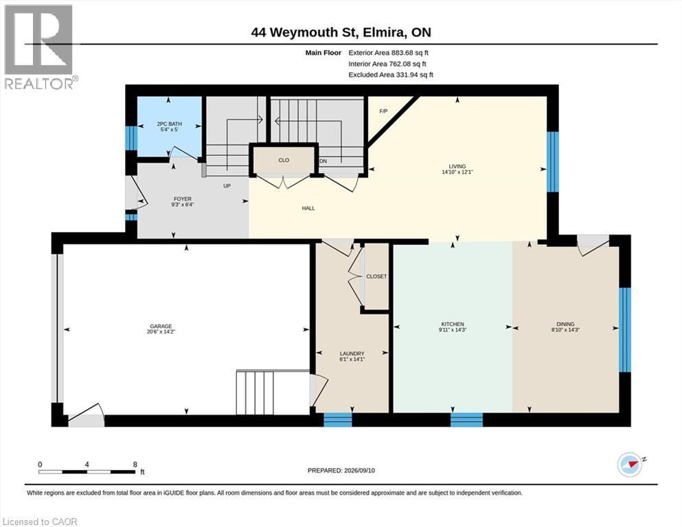 












44 WEYMOUTH Street

,
Elmira,




Ontario
N3B0G3

