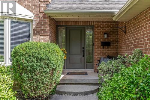 New front door with welcoming porch