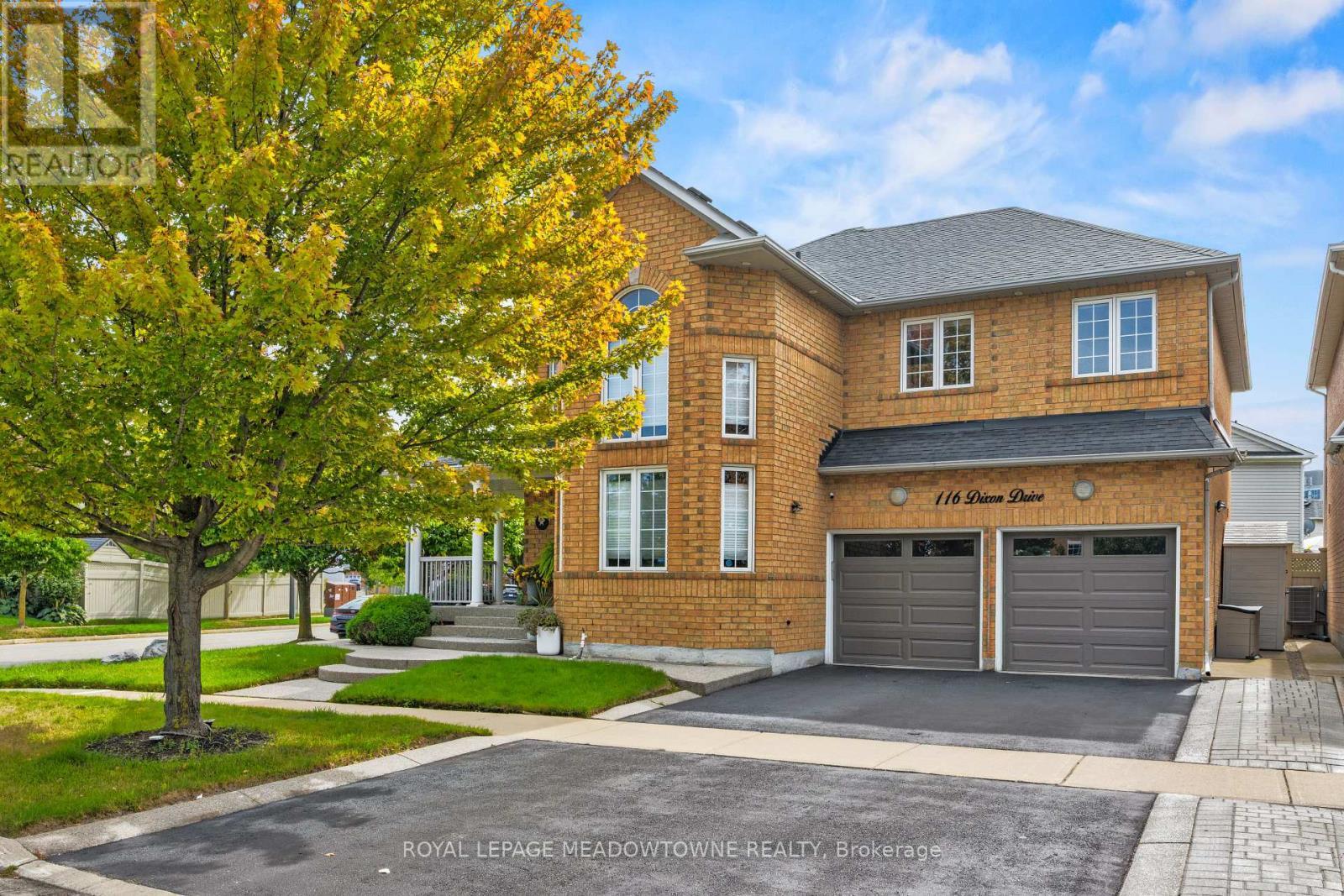 












116 DIXON DRIVE

,
Milton,




Ontario
L9T5P7


