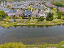 Beautiful park and pond views from above