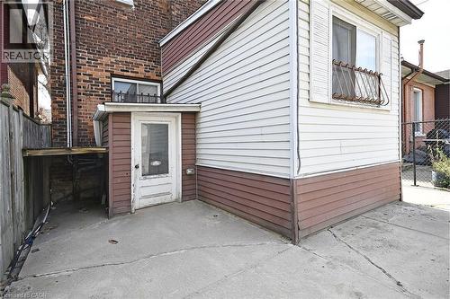 rear entrance