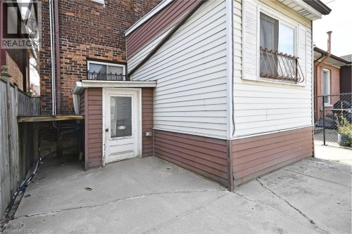 rear entrance