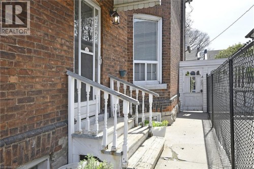 side door private entrance