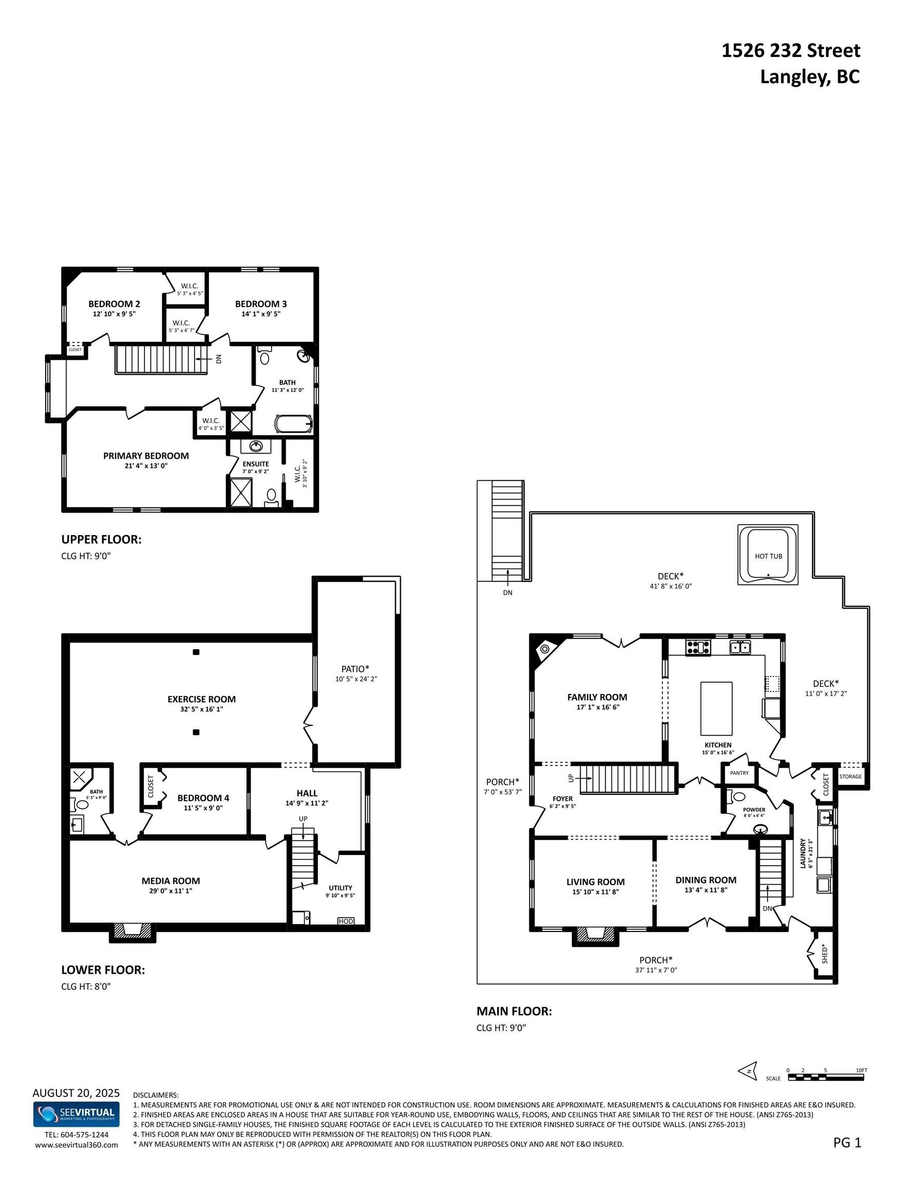 









1526


232

Street,
Langley,




BC
V2Z 2W9

