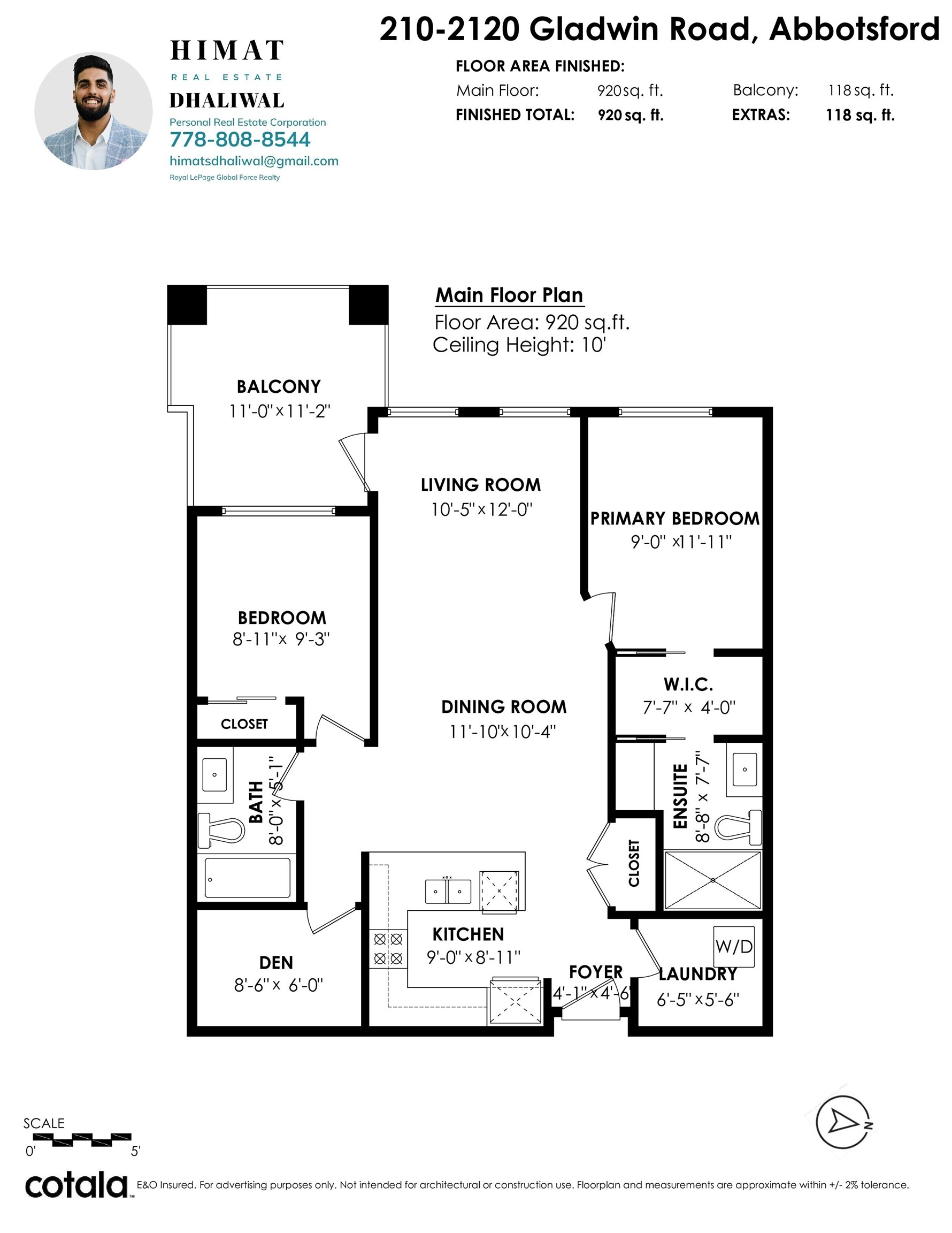 









2120


Gladwin

Road, 210,
Abbotsford,




BC
V2S 0L7

