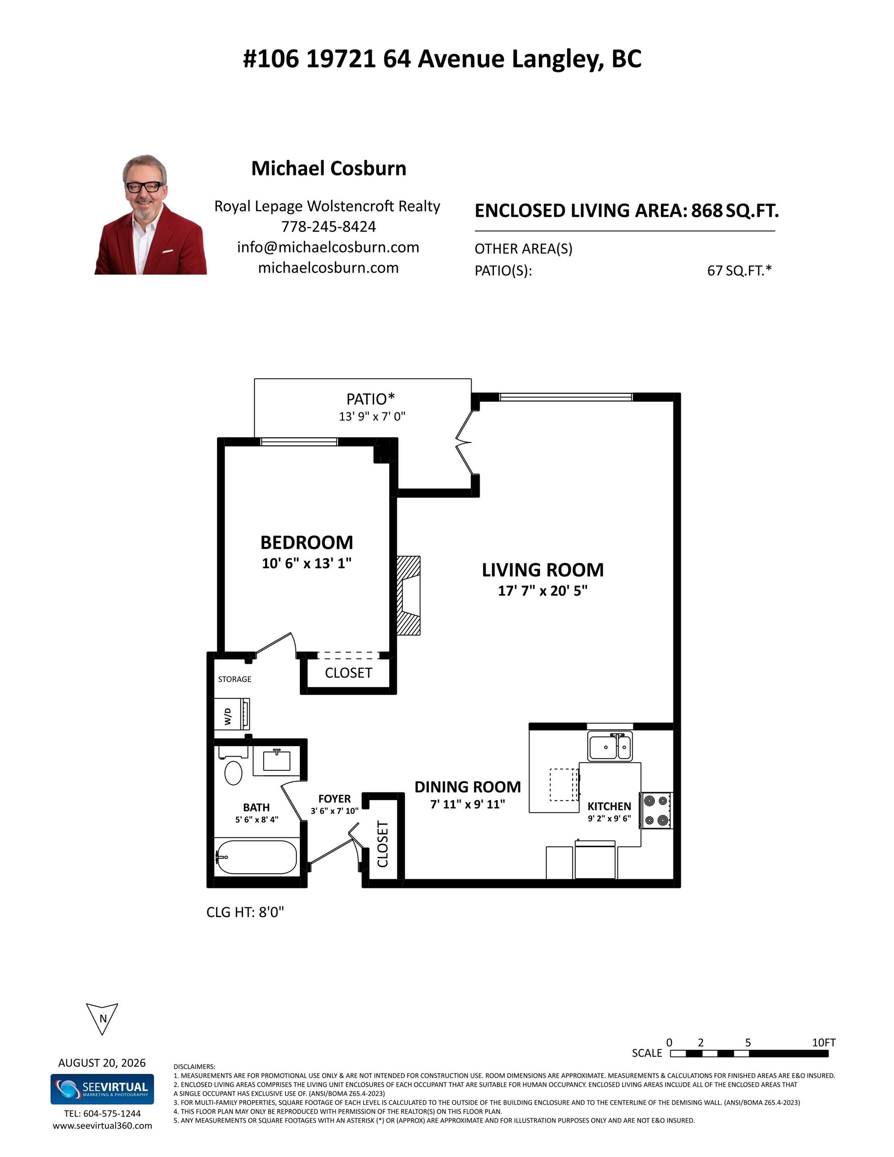 









19721


64

Avenue, 106,
Langley,




BC
V2Y 1L1

