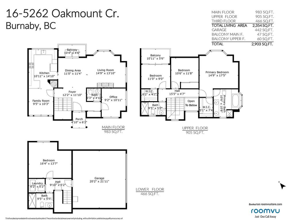 









5262


Oakmount

Crescent, 16,
Burnaby,




BC
V5H 4R7

