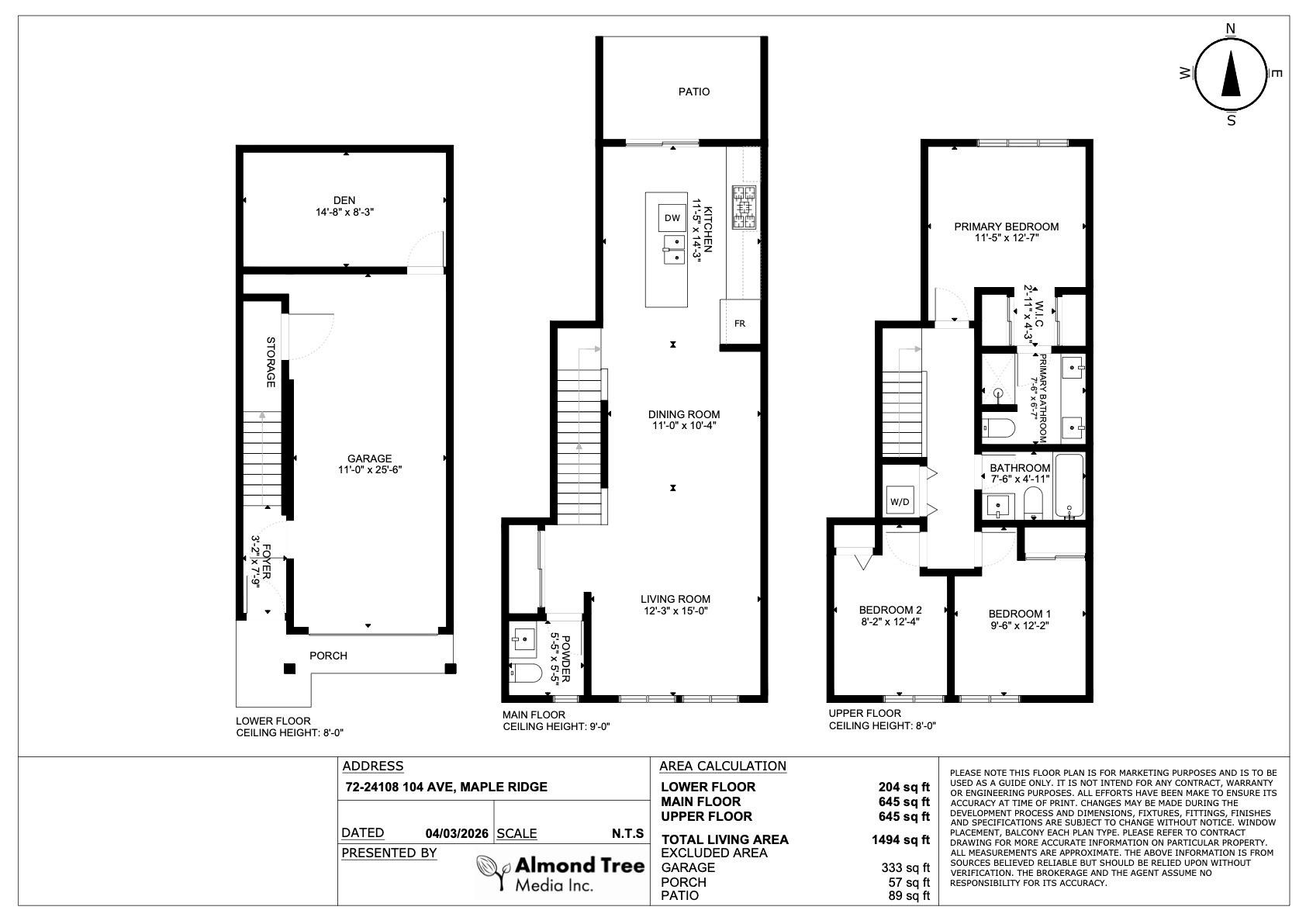 









24108


104

Avenue, 72,
Maple Ridge,




BC
V2W 0J5


