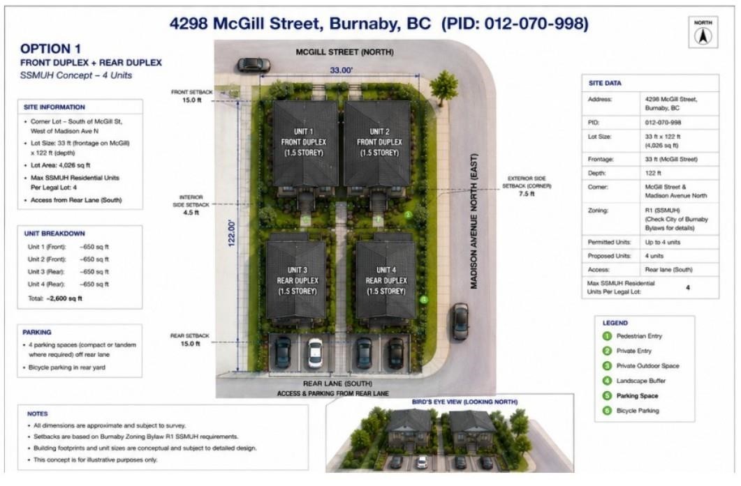 









4298


Mcgill

Street,
Burnaby,




BC
V5C 1M9

