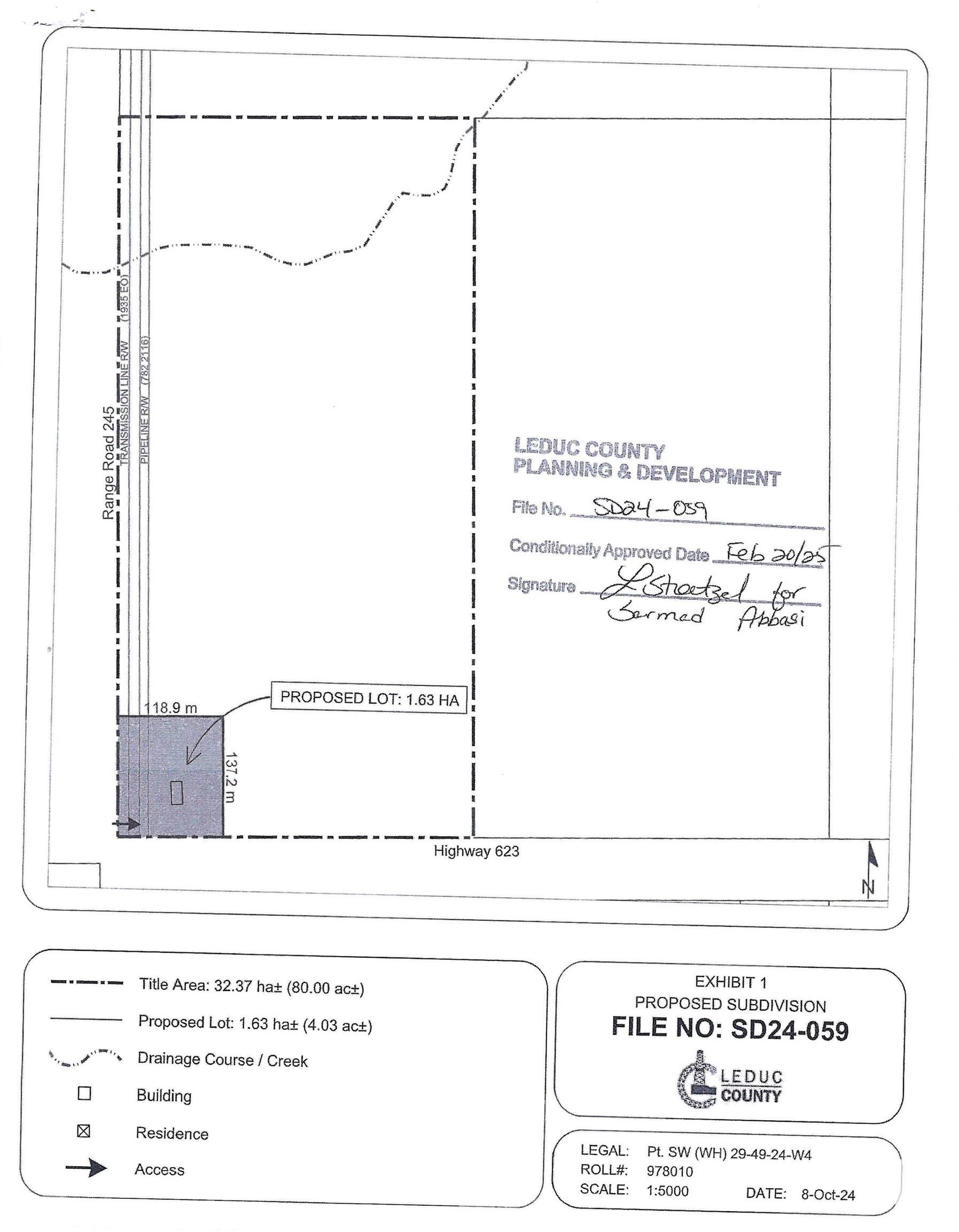 












Hwy 623 Range Road 245

,
Rural Leduc County,







AB
T9E 2X2

