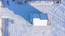 View from above of property