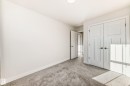 Unfurnished bedroom featuring carpet floors and a closet