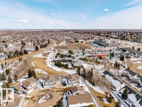 This aerial view shows the view from the huge south facing back deck.